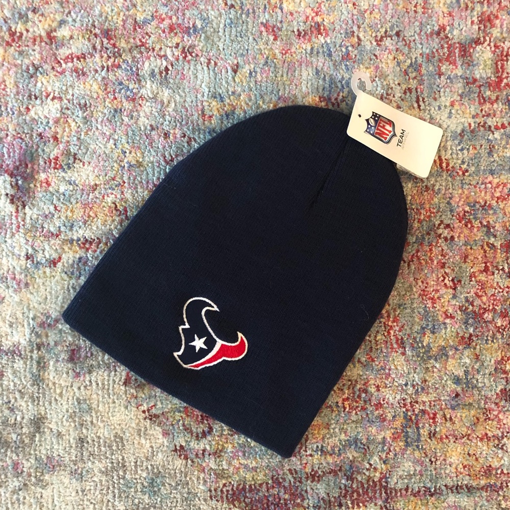 NWT Houston Texans NFL Gear Embroidered Beanie